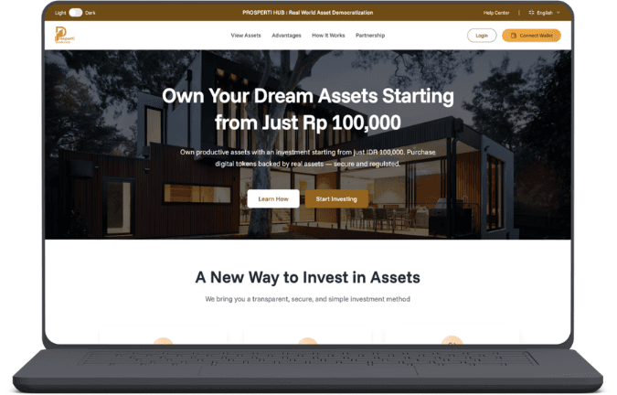 Digital Asset Marketplace — product interface